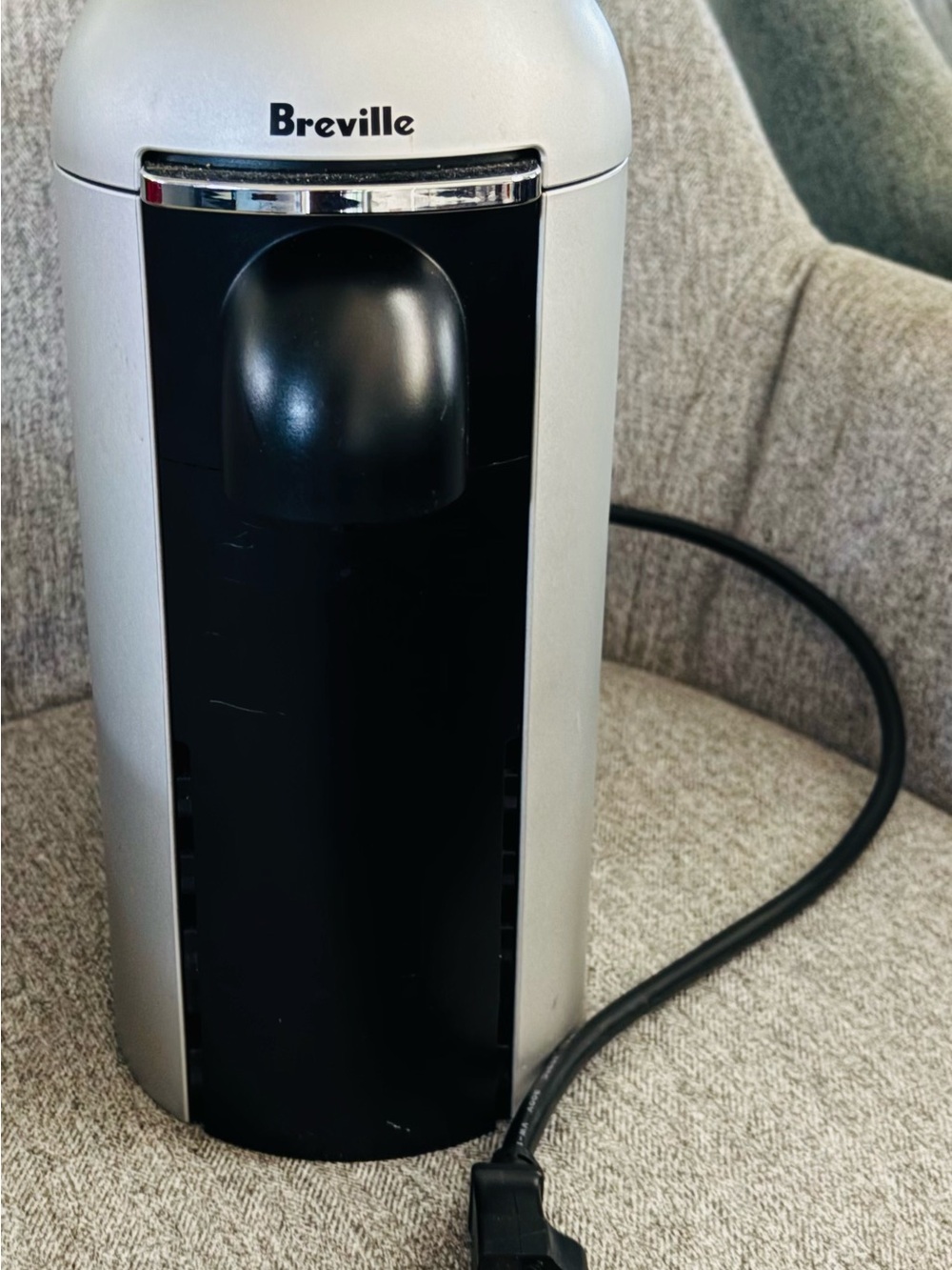 Breville Compact Single-Serve Brewer in Silver and Black